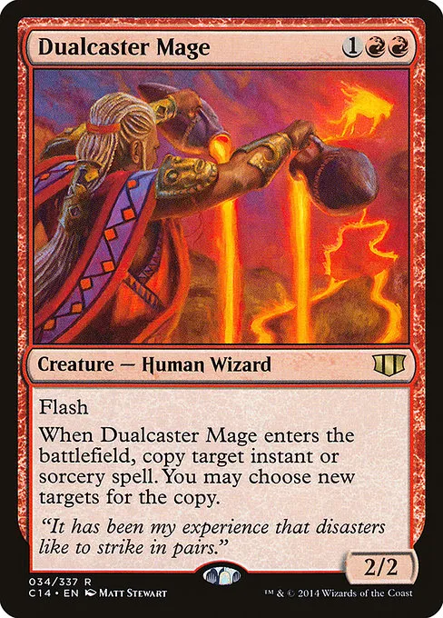 Dualcaster Mage · Commander 2014 34/337