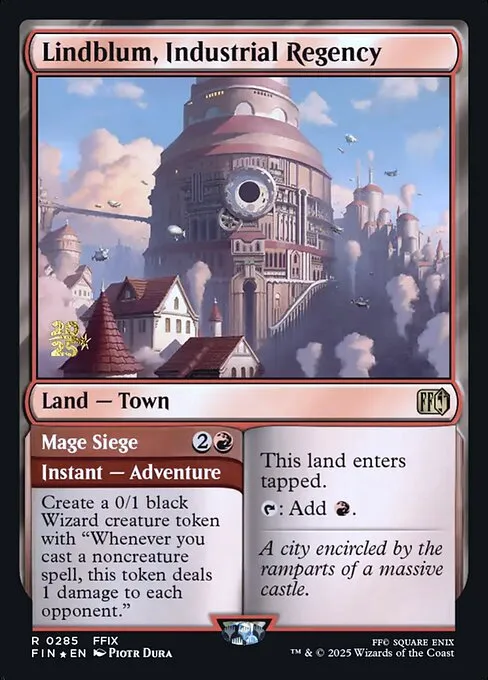 Lindblum, Industrial Regency // Mage Siege · Final Fantasy Promos 285s/94