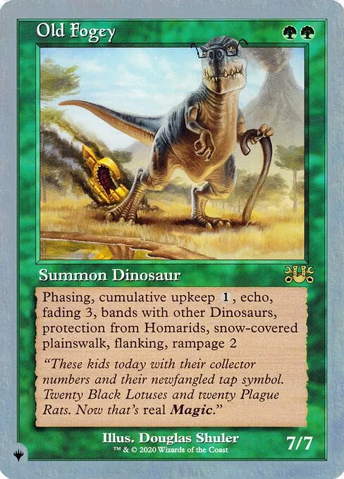 Old Fogey · The List (Unfinity Foil Edition) 39/62