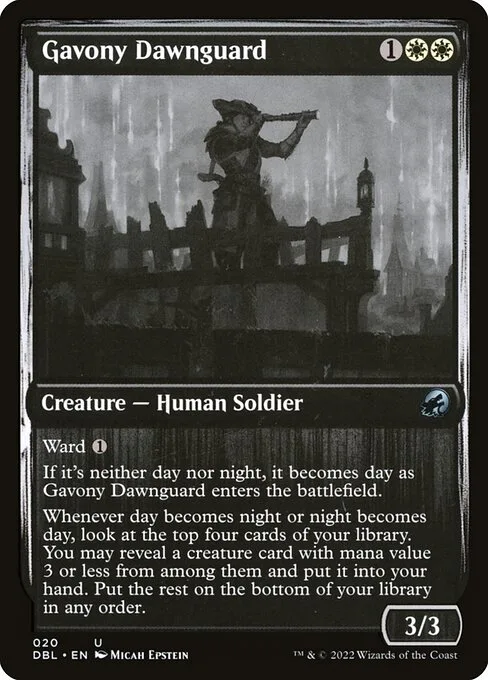 Gavony Dawnguard · Innistrad: Double Feature 20/535