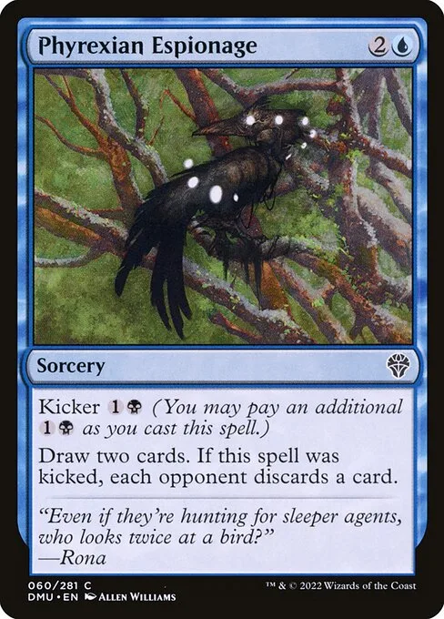 Phyrexian Espionage · Dominaria United 60/453