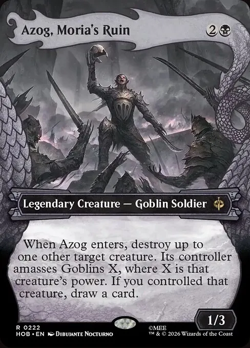 Azog, Moria's Ruin · The Hobbit 222/39