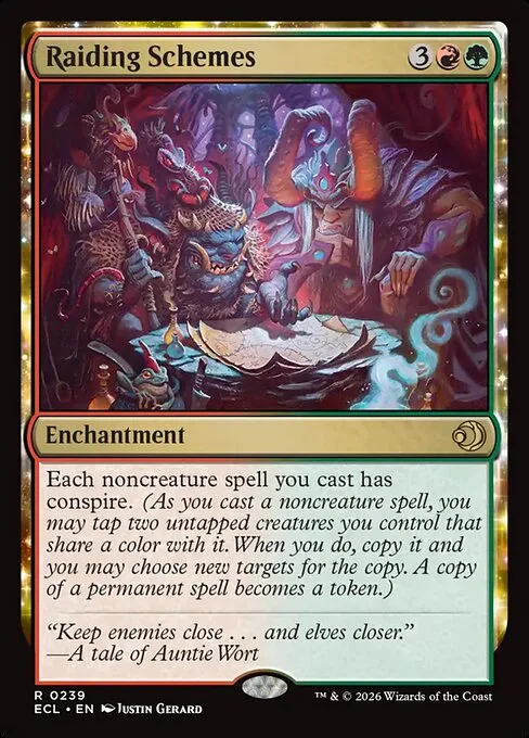 Raiding Schemes · Lorwyn Eclipsed 239/408