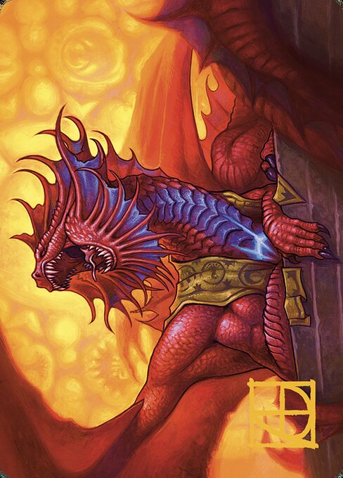 Niv-Mizzet, Guildpact // Niv-Mizzet, Guildpact · Murders at Karlov Manor Art Series 44/49
