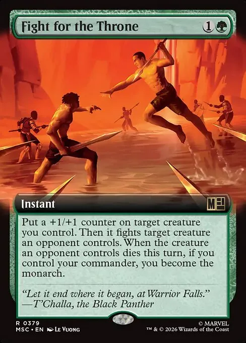 Fight for the Throne · Marvel Super Heroes Commander 379/9