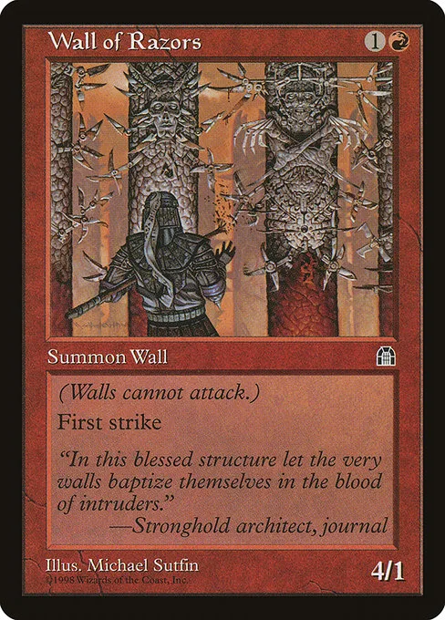 Wall of Razors · Stronghold 100/143