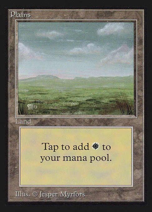 Plains · Intl. Collectors' Edition 290/302