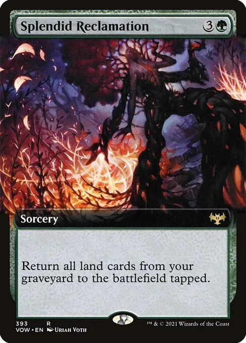 Splendid Reclamation · Innistrad: Crimson Vow 393/423