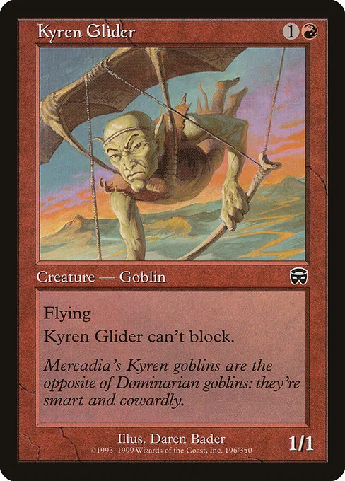 Kyren Glider · Mercadian Masques 196/350