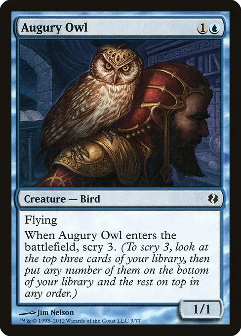 Augury Owl · Duel Decks: Venser vs. Koth 3/77