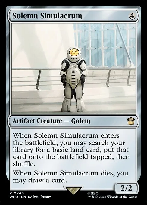 Solemn Simulacrum · Doctor Who 246/1178