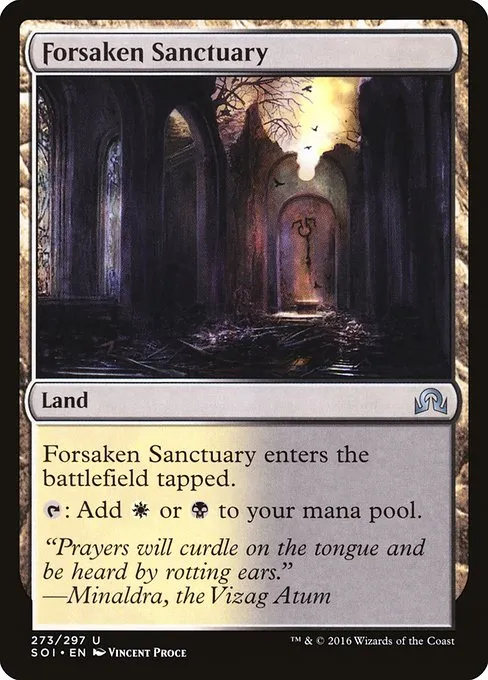 Forsaken Sanctuary · Shadows over Innistrad 273/302