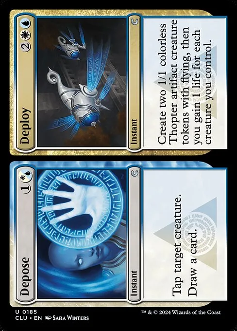 Depose // Deploy · Ravnica: Clue Edition 185/284