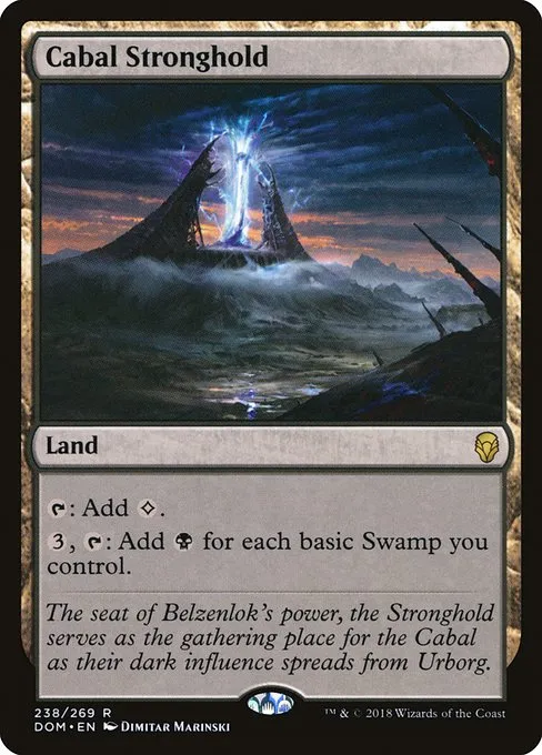 Cabal Stronghold · Dominaria 238/280