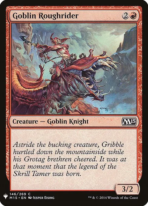 Goblin Roughrider · The List M15-146/5050