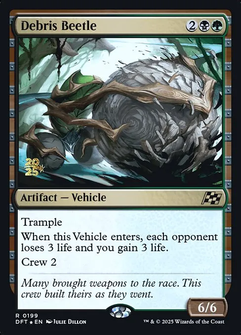 Debris Beetle · Aetherdrift Promos 199s/160