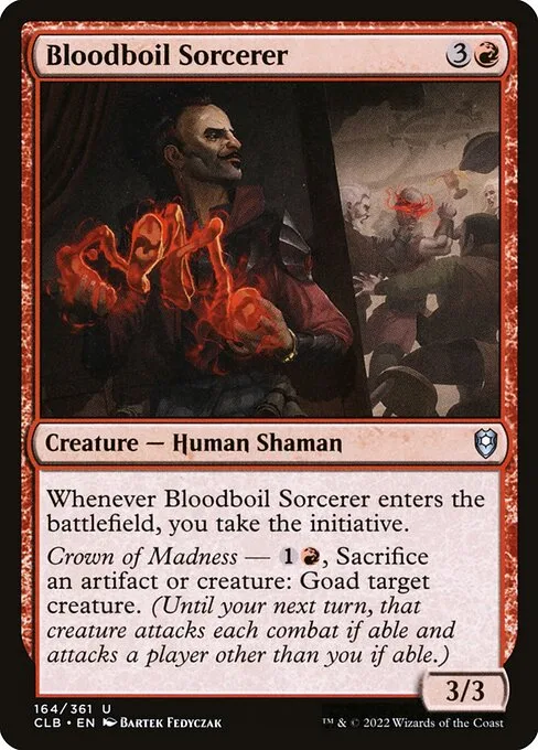 Bloodboil Sorcerer · Commander Legends: Battle for Baldur's Gate 164/936