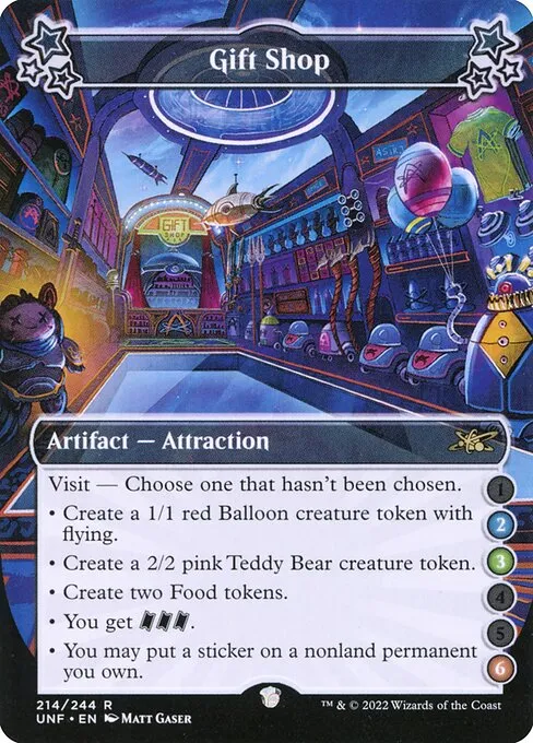 Gift Shop · Unfinity 214a/639