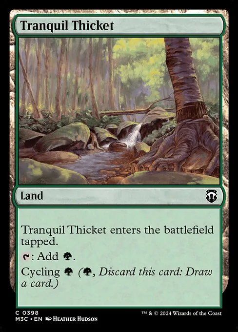 Tranquil Thicket · Modern Horizons 3 Commander 398/398