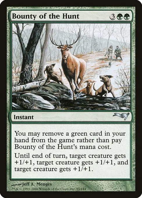 Bounty of the Hunt · Coldsnap Theme Decks 85/62