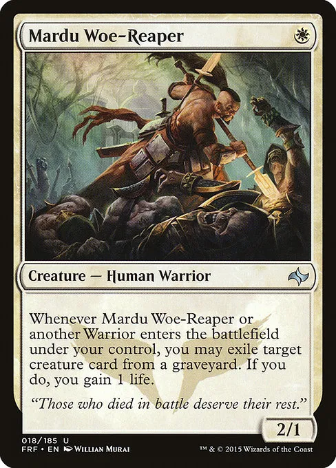 Mardu Woe-Reaper · Fate Reforged 18/191
