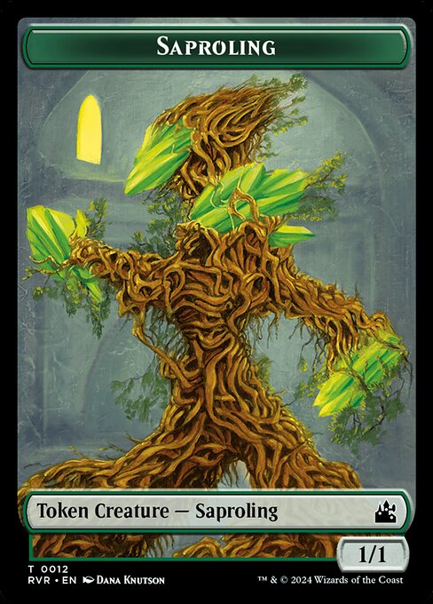 Saproling · Ravnica Remastered Tokens 12/20