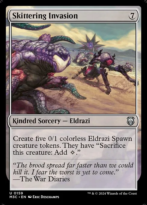 Skittering Invasion · Modern Horizons 3 Commander 159/398