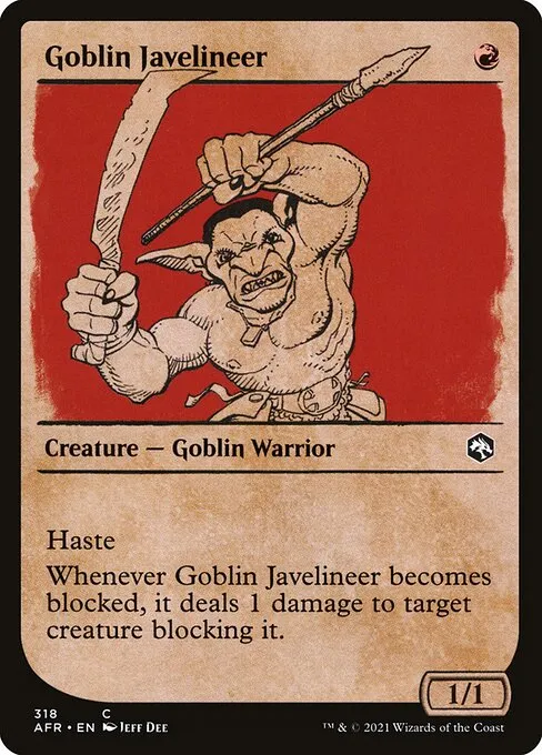 Goblin Javelineer · Adventures in the Forgotten Realms 318/424