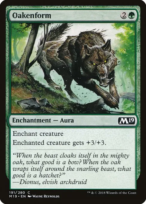 Oakenform · Core Set 2019 191/314