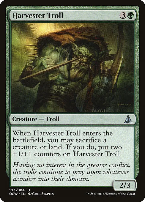 Harvester Troll · Oath of the Gatewatch 133/187