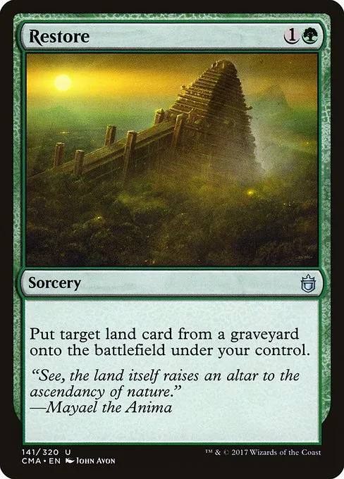 Restore · Commander Anthology 141/320