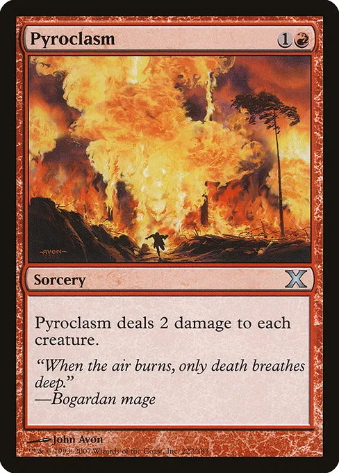 Pyroclasm · Tenth Edition 222/510