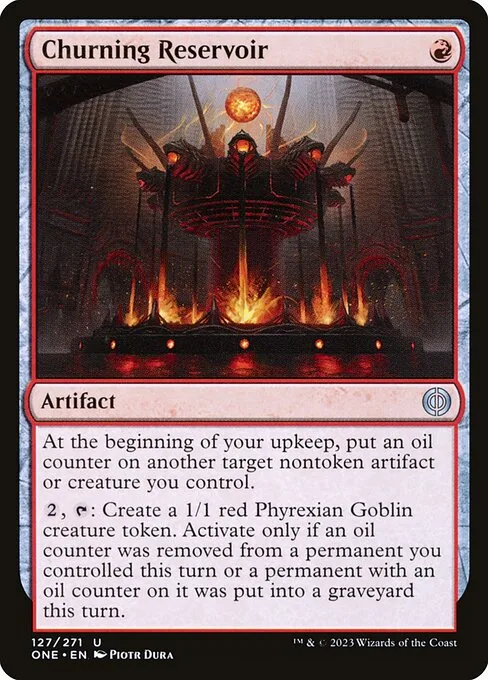 Churning Reservoir · Phyrexia: All Will Be One 127/479