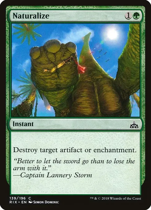 Naturalize · Rivals of Ixalan 139/205