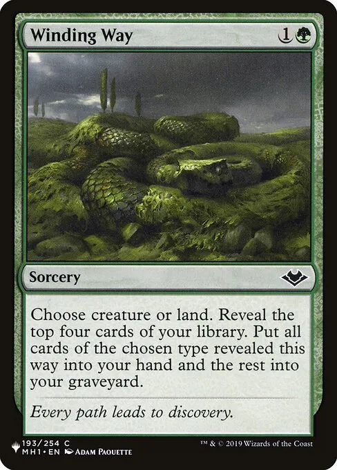 Winding Way · The List MH1-193/5050