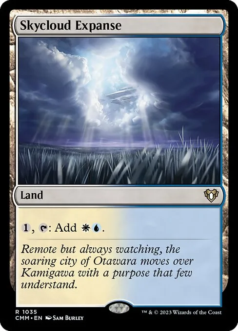 Skycloud Expanse · Commander Masters 1035/1067