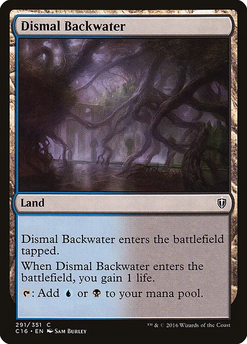 Dismal Backwater · Commander 2016 291/351