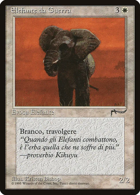 War Elephant · Rinascimento 14/69