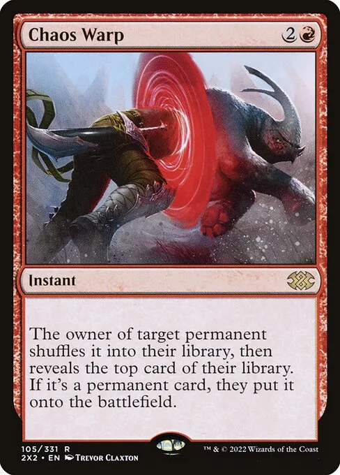 Chaos Warp · Double Masters 2022 105/579