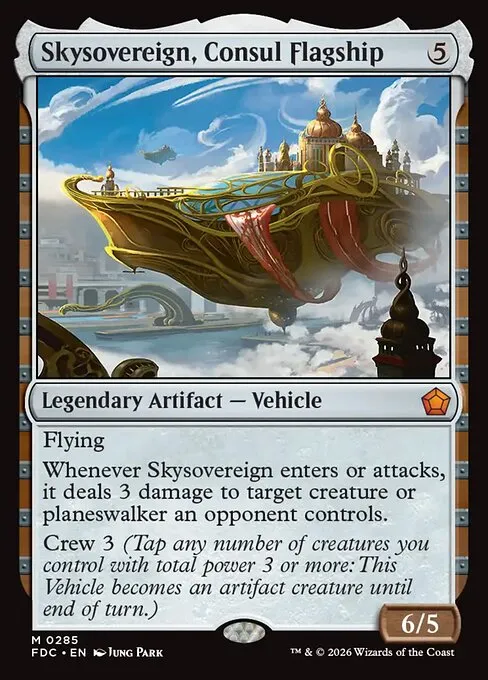 Skysovereign, Consul Flagship · Foundations Commander 285/3