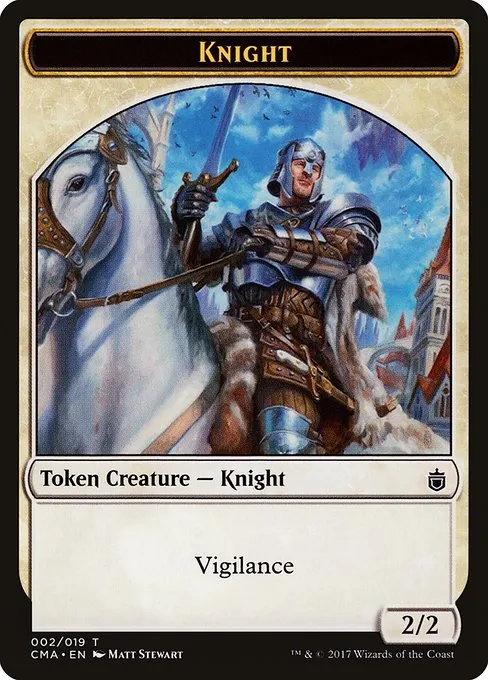 Knight · Commander Anthology Tokens 2/20
