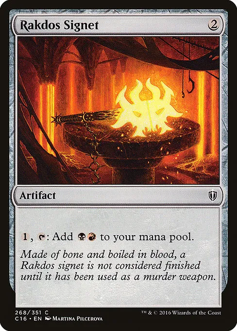 Rakdos Signet · Commander 2016 268/351