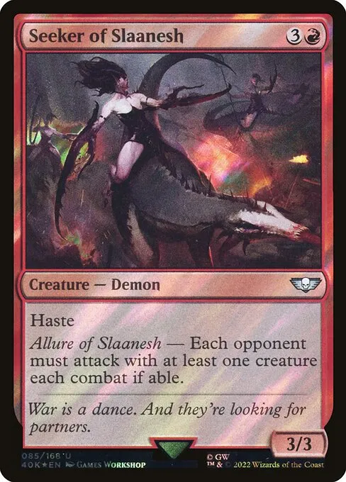 Seeker of Slaanesh · Warhammer 40,000 Commander 85★/617