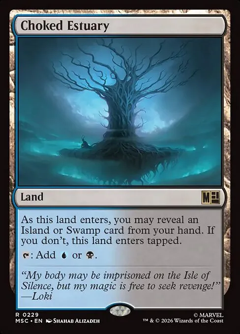 Choked Estuary · Marvel Super Heroes Commander 229/9