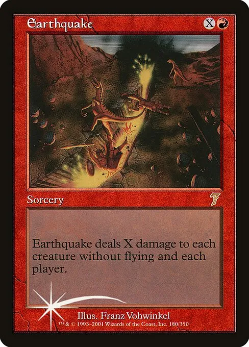Earthquake · Seventh Edition 180★/708