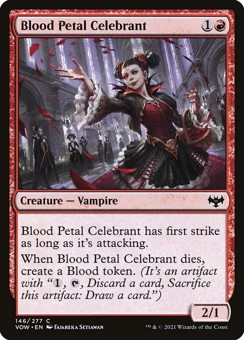 Blood Petal Celebrant · Innistrad: Crimson Vow 146/423