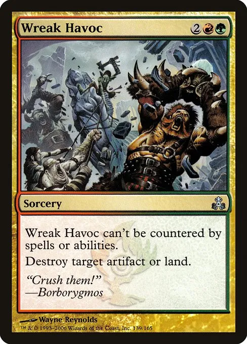 Wreak Havoc · Guildpact 139/167