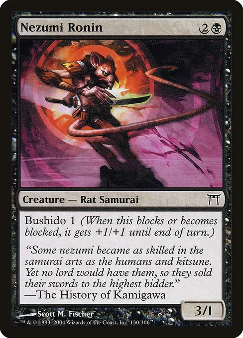 Nezumi Ronin · Champions of Kamigawa 130/307