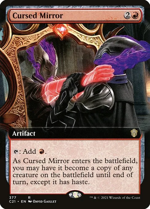 Cursed Mirror · Commander 2021 377/409