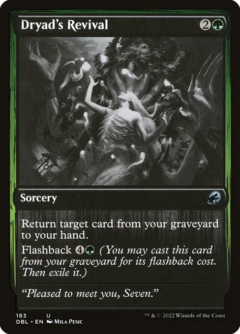 Dryad's Revival · Innistrad: Double Feature 183/535